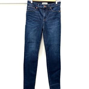 Madewell 9” high rise skinny